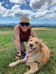 ATF Medical's Melissa Smith gets plenty of exercise with her dog Harriet